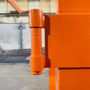 Conteneur de chantier industriel à grande capacité, bac à déchets personnalisé avec bâche de protection - Product Image 4