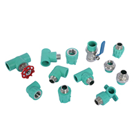 Tuyaux et raccords PPR haute pression durables, anti-corrosion, légers, matériaux de plomberie