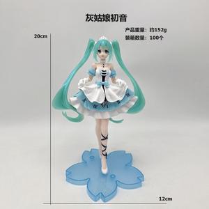 Hatsune <strong>Miku</strong> Figures Wholesale Anime Peripherals Rem Elaina Beautiful Girl Model Chassis Ornaments - Product Image 6