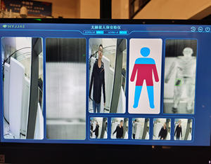 Yüksek kalite düşük fiyat tam vücut tarayıcı <span class=keywords><strong>Metal</strong></span> dedektörü güvenlik terabody vücut güvenlik muayene cihazı - Product Image 5