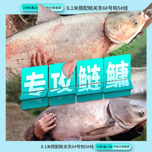 Hameçon double pour carpe argentée 6 #   Hameçons de pêche en eau douce de style Guangdong améliorés à taux de capture élevé - Product Image 3