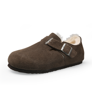 Chaussons en liège unisexe écologiques en laine naturelle biodégradable Contrôle des odeurs pour les pieds Soutien orthopédique Confort Automne Été - Product Image 1