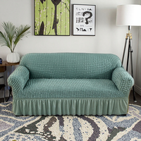 Housse de canapé en polyester de qualité supérieure antidérapante élastique lavable en machine protecteur de meubles durables pour salon décor à la maison