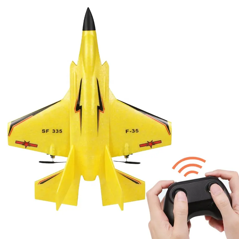 Avión eléctrico de radiocontrol con control remoto, modelo J-20 F35 us lightning, epp, cuerpo de espuma, 2,4g, larga distancia, r c, hobby