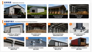 Magazzino Prefabbricato in Struttura d'Acciaio per Stoccaggio Cereali e Riparo Macchinari Agricoli - Product Image 2