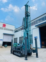 Machine de forage de puits d'eau automatique de haute qualité MAX 350m pour réservoir, machine de forage de puits d'eau mobile