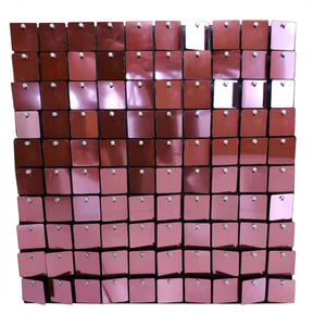 Panneau mural <span class=keywords><strong>de</strong></span> fond <span class=keywords><strong>de</strong></span> mariage à paillettes effet vent, résistant à la décoloration pendant 3-5 ans et lumineux au vent, idéal pour la porte. - Product Image 5