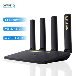 Высокоскоростной Wifi6 4G маршрутизатор Lte 2,4 ГГц беспроводной модем 900 Мбит/с Внутренний маршрутизатор домашний Cpe <span class=keywords><strong>Wifi</strong></span> с слотом для Sim-карты - Product Image 1