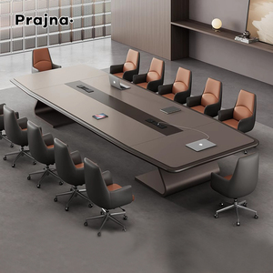 Cao cấp sang trọng hiện đại bằng gỗ họp bàn ghế đặt cho trường học phòng họp tiếp tân bàn gỗ Bảng điều chỉnh phong cách - Product Image 2