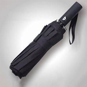 12K Strong Windproof Folding Custom <b>Umbrella</b> With Logo - Product Image 2