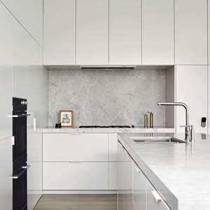 Wooden Custom Kitchen <b>Cabinet</b> Furniture for Home Kitchens - Product Image 1