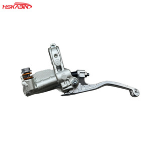 Per <span class=keywords><strong>accessori</strong></span> moto fuoristrada <span class=keywords><strong>KTM</strong></span> argento bianco pompa superiore freno anteriore con maniglia freno EF350 per guida avventura - Product Image 2