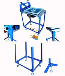 Máquina de Serigrafía al Vacío de Tres Direcciones Micro Adjust S5060, Soporte de Hierro Resistente y Duradero, Nueva Condición con Abrazadera para Placas - Product Image 1