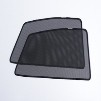 Jimny – accessoires pare-soleil magnétique pour voiture, couverture de store de fenêtre latérale de voiture avec 2 pièces personnalisées pour Jimny