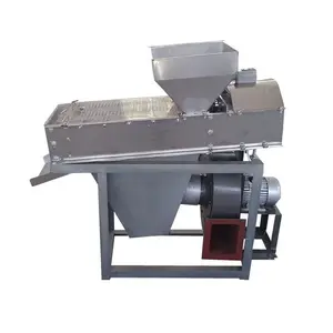 Máquina peladora de pelado en seco para eliminación de piel roja de cacahuete de alta calidad