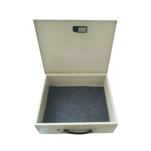 <span class=keywords><strong>Coffre</strong></span>-<span class=keywords><strong>fort</strong></span> numérique de bureau domestique compact avec doublure en feutre doux et couche intérieure <span class=keywords><strong>anti</strong></span>-rayures – Mini <span class=keywords><strong>coffre</strong></span> de sécurité pour rangement - Product Image 4
