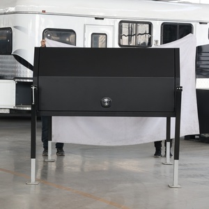 Custom-Size Aluminum Alloy & ABS <b>Tool</b> Box IP65 Waterproof Portable <b>Storage</b> for Van Pickup Truck PC Material - Product Image 1