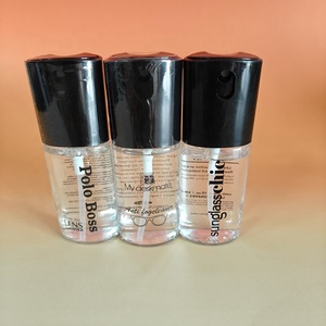 Koncci suministro clásico negro botella <span class=keywords><strong>de</strong></span> limpiador <span class=keywords><strong>de</strong></span> gafas Spray Limpiador <span class=keywords><strong>de</strong></span> <span class=keywords><strong>lentes</strong></span> Spray gafas solución <span class=keywords><strong>de</strong></span> limpieza aceptar LOGO 30ml - Product Image 3