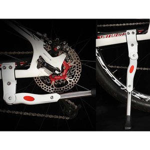 Cavalletto per bicicletta universale regolabile bianco da 22 a 28 pollici per Mountain bike e bici da strada - Product Image 5