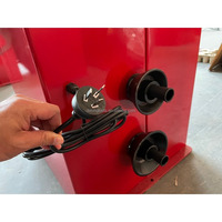 Équilibreuse de roues de moto et de voiture robuste avec 220 tr/min et capacité de 65 kg pour atelier de pneus, réparation automobile, garage