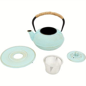 Чугунный чайник в японском стиле с классическим дизайном - Product Image 3