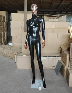 Thời Trang Rose Gold Kim Cương Mặt Matt Đen Đầy Đủ Cơ Thể Kinh Doanh Phù Hợp Với Nam Mô Hình Mannequin Cửa Sổ Hiển Thị Người Đàn Ông Quần Áo Hiển Thị Dummy - Product Image 5