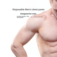 Autocollants de mamelon imperméables invisibles pour hommes, résistants à la sueur et aux chocs, pour les sports de marathon, anti-friction