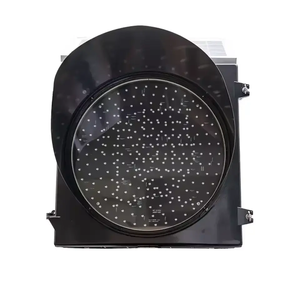 Señal de desaceleración de carretera Amarillo intermitente <span class=keywords><strong>300mm</strong></span> <span class=keywords><strong>Led</strong></span> Luz de advertencia de tráfico solar - Product Image 6