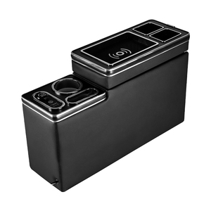 Boîte d'accoudoir avec lumière ambiante et charge sans fil, accessoires intérieurs automobiles pour Toyota ROOMY <span class=keywords><strong>THOR</strong></span> TANK JUSTY - Product Image 1