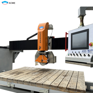100mm Corte Max 5 Axis <span class=keywords><strong>CNC</strong></span> Puente Sierra Máquina de corte de piedra Cortador automático de losa de mármol de granito - Product Image 3