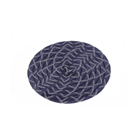 Sous-verres en PP tissé personnalisés, écologiques, minimalistes et modernes, résistants à l'usure, pour table à manger