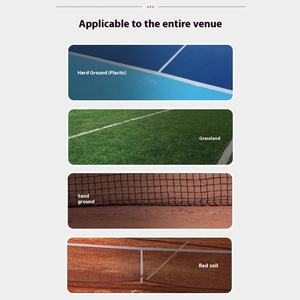 Yüksek kaliteli ITF onaylı pembe tenis topları spor eğitimi için dayanıklı doğal yün kauçuk malzeme rekabet tenis topları - Product Image 3