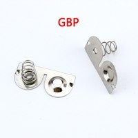 NSLikey pour Nintendo Game Boy Advance Color Pocket GBA GBC GB DMG Bornes de batterie Contacts à ressort