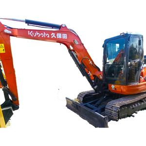 รถขุดขนาดเล็ก Kubota Kx161 ได้รับการรับรองมาตรฐาน CE พร้อมหัวเจาะแบบ Thumb Auger รถขุดขนาดเล็ก 6 ตัน เครื่องยนต์ Kubota - Product Image 1