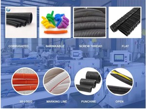 Machine d'extrusion de tuyaux en PP, PE, PVC, pour tuyaux ondulés à paroi simple, conduites et flexibles, extrudeuses plastiques avec <span class=keywords><strong>enrouleur</strong></span> automatique - Product Image 4