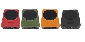Subwoofer 8 pouces 2.1, combo ultra-plat dissimulé sous siège avec amplificateur mono, installation non destructive, kit d'amélioration des basses d'origine - Product Image 6