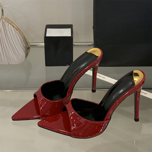 Nuevos Zapatos de Tacón Alto con Estampado de Leopardo para Mujer, Zapatos de Punta Abierta a la Moda, Transpirables, para Verano, Otoño y Primavera - Product Image 3