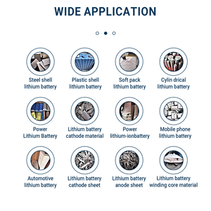 50Kg/H Fully-Automated <b>Lithium</b> <b>Ion</b> <b>Batteries</b> Recycling Plant <b>Cylindrical</b> <b>Lithium</b> <b>Battery</b> Recycling Machine - Product Image 5