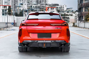 ชุดแต่งคาร์บอนไฟเบอร์แห้งสำหรับ BMW X6M ประกอบด้วยลิ้นกันชนหน้า X6M SQ, ดิฟฟิวเซอร์, สปอยเลอร์, สเกิร์ตข้าง และชิ้นส่วนยานยนต์ X6M - กันชน - Product Image 3