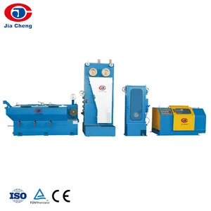 JIACHENG Inlet 3.5mm Double Intermediate Electric Copper Wire Cable Drawing Machine Making Machine