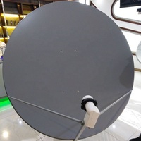 Fábrica al por mayor rentable banda Ku Offset antena parabólica 150cm alta ganancia bajo ruido receptor de satélite al aire libre