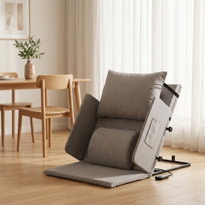Cuscino a cuneo elettrico regolabile per schienale <span class=keywords><strong>letto</strong></span>, supporto pieghevole silenzioso per anziani e pazienti allettati, per lettura e riposo a casa - Product Image 4