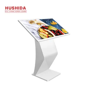 IR Touch Screen Android WiFi 43 Inch 2K 4K Horizontal Touch Advertising Kiosk