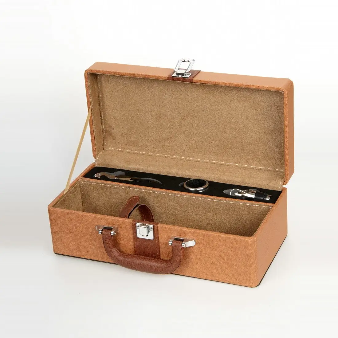Caixa de madeira com logotipo personalizado de luxo personalizado do fabricante, caixa de madeira com tampa deslizante para caixa de vinho tinto, pacote de presente