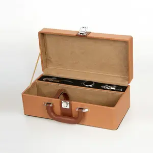 Caja de almacenamiento de logotipo personalizado de madera personalizado de lujo del fabricante con caja de madera superior deslizante para paquete de regalo caja de vino tinto