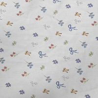 Services d'impression numérique sur tissu denim tissé pour usine, motifs floraux, résistant à l'abrasion, épais, pour vêtements de garçons et matériaux de confection
