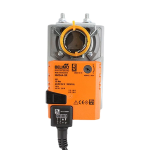 Actionneur de registre rotatif NM24A-SR 10 Nm 24 V 150 s IP54 en stock pour CVC avec commande manuelle et retour d'information - Product Image 1