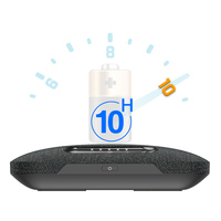 Caméra PTZ 4K avec zoom 6x et suivi IA + Kit mini PC POD7 avec haut-parleur 360° °   Microphone 10M pour la collaboration à distance au bureau