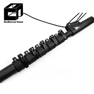 Perche télescopique légère 100 % fibre de carbone véritable avec <span class=keywords><strong>lame</strong></span> de taille, perche de taille réglable OEM <span class=keywords><strong>pour</strong></span> l'élagage des branches d'arbres - Product Image 5