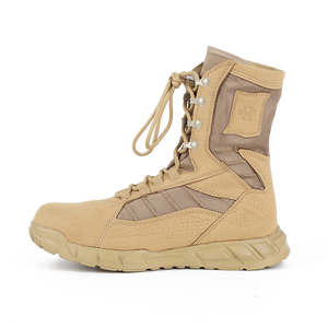 SF48 713 Men Tactical <b>Boot</b> <b>Brown</b> Nylon Outdoor Breathable All Seasons Hiking <b>Boot</b> - Product Image 5